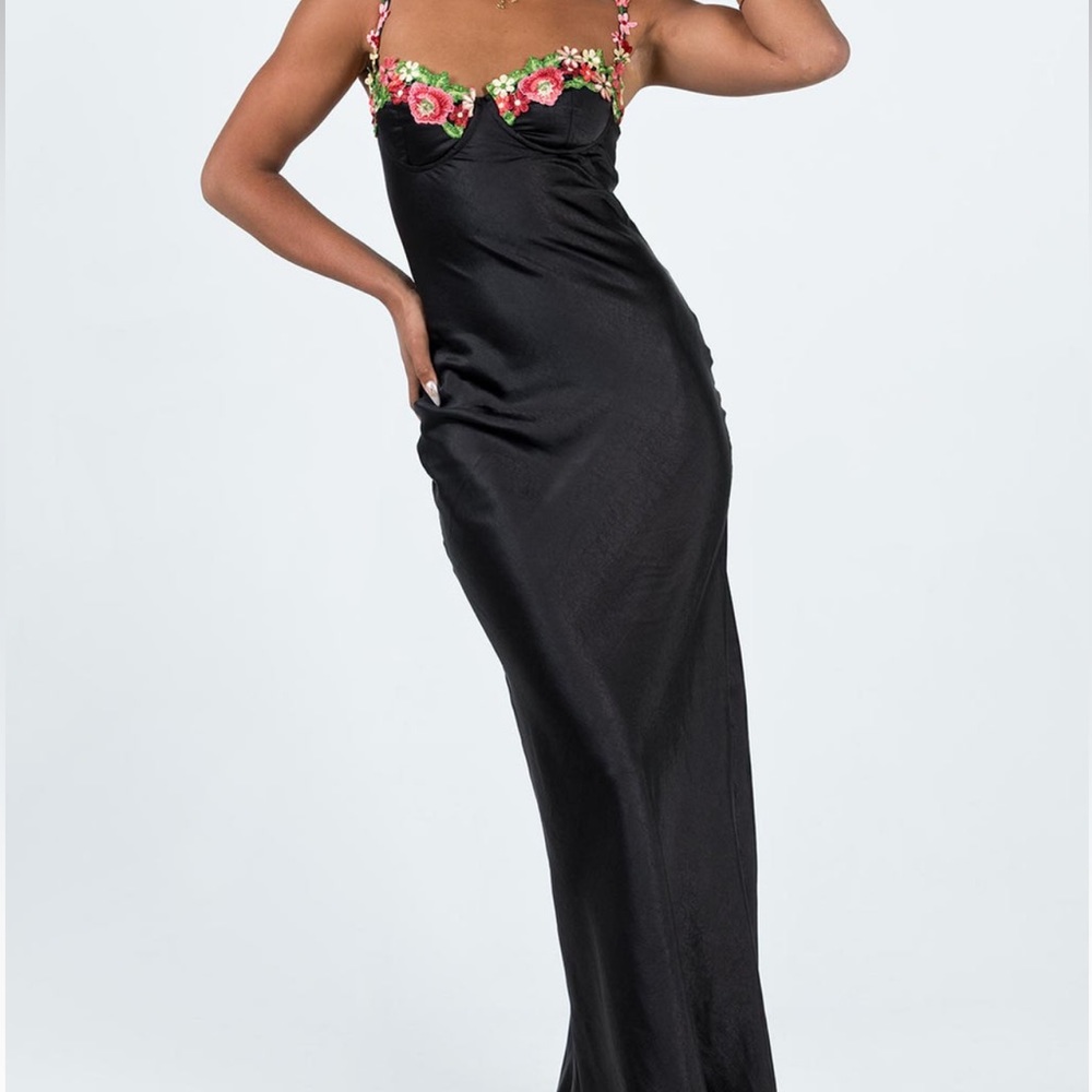 Princess Polly Kenzie Maxi Dress - Black